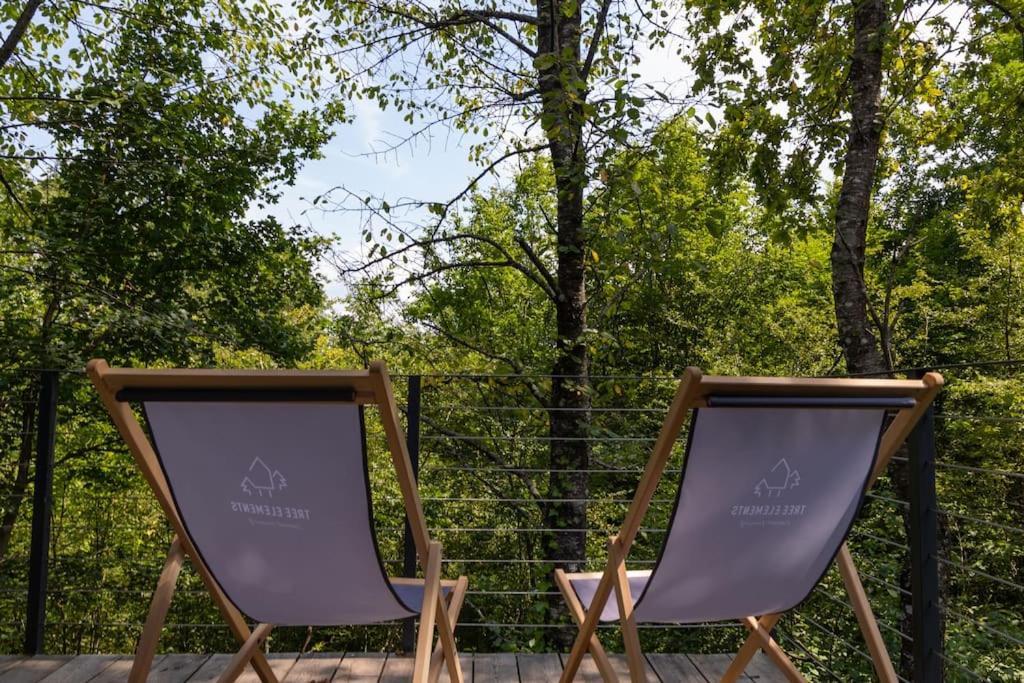 Apartamento Tree Elements Treehouse Retreat Slunj Exterior foto