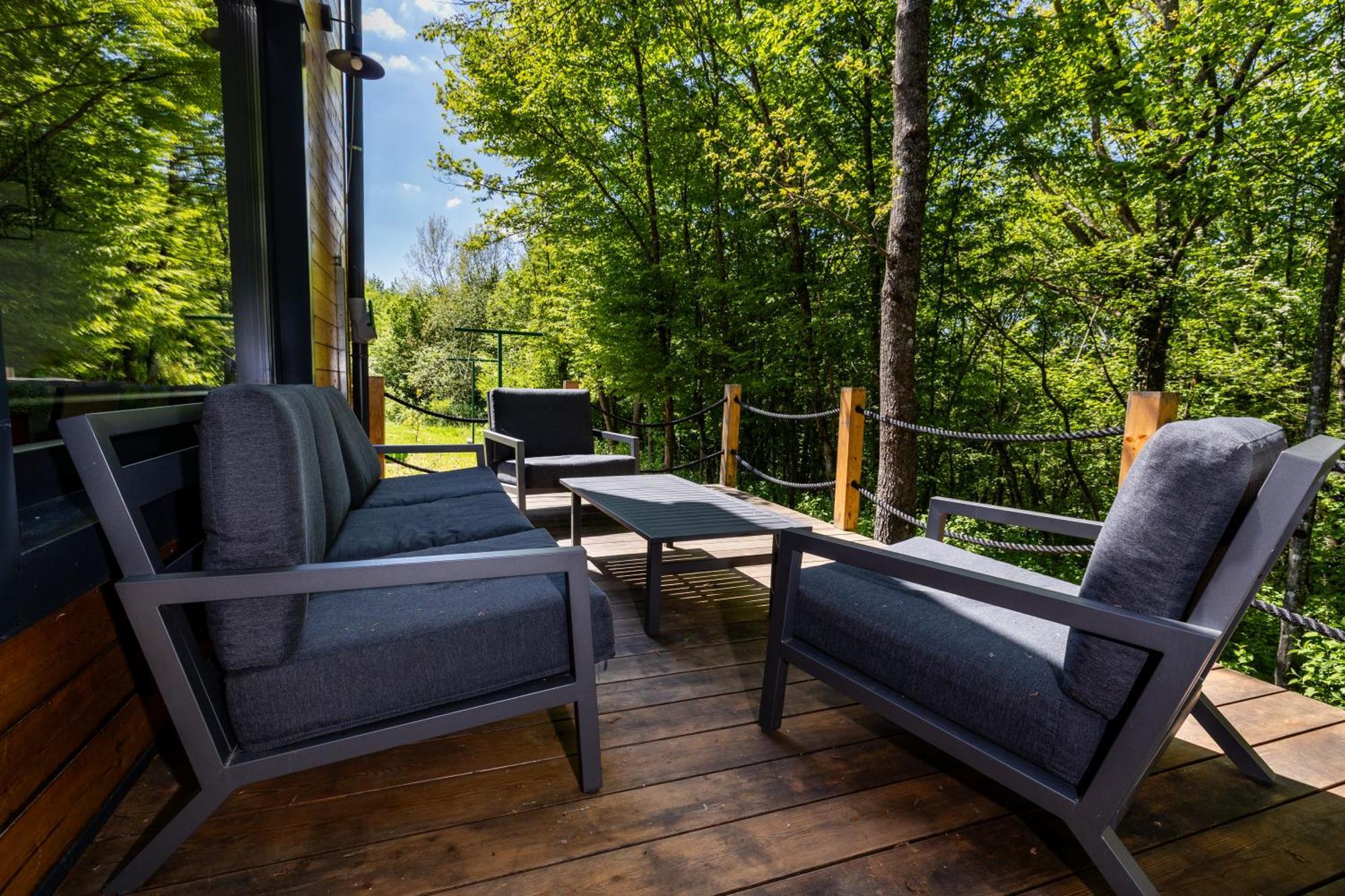 Apartamento Tree Elements Treehouse Retreat Slunj Exterior foto